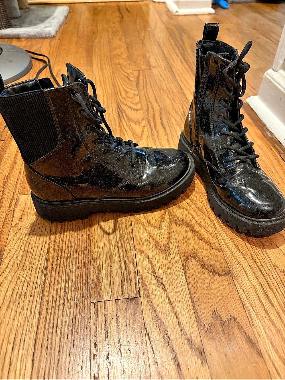 Black Combat Boots